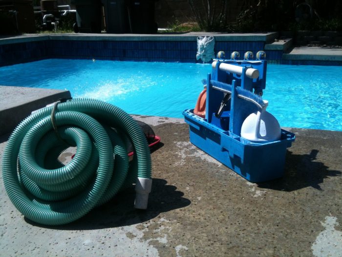 salt water swimming pool maintenance